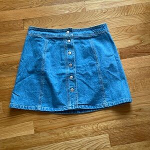 Size 10 Madewell denim skirt